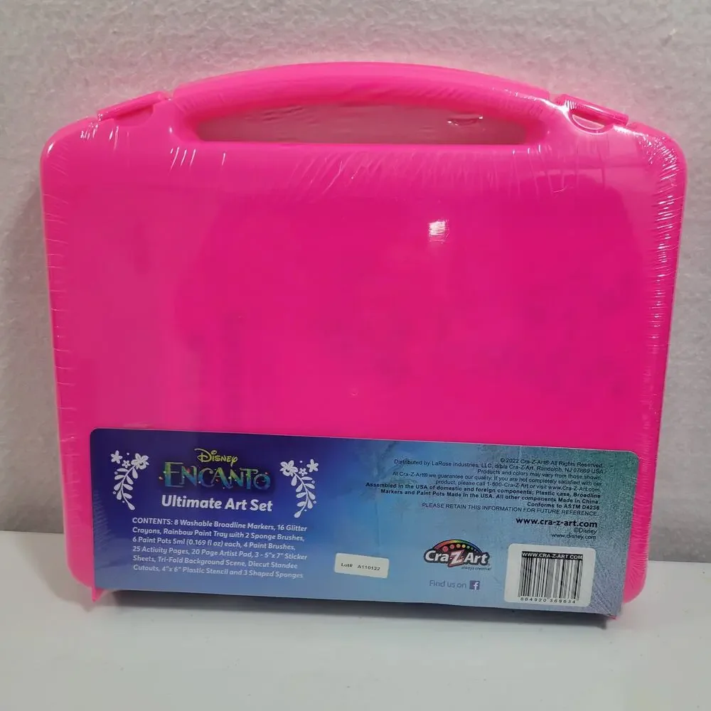 Cra-Z-Art Disney Encanto Ultimate Art Set New 70+ Pieces  11425-1M11